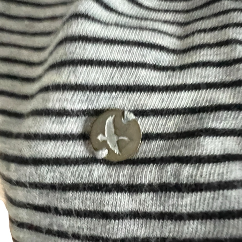 Eddie Bauer Twist Front V Neck 3/4 Sleeve Medium - Picture 7 of 7